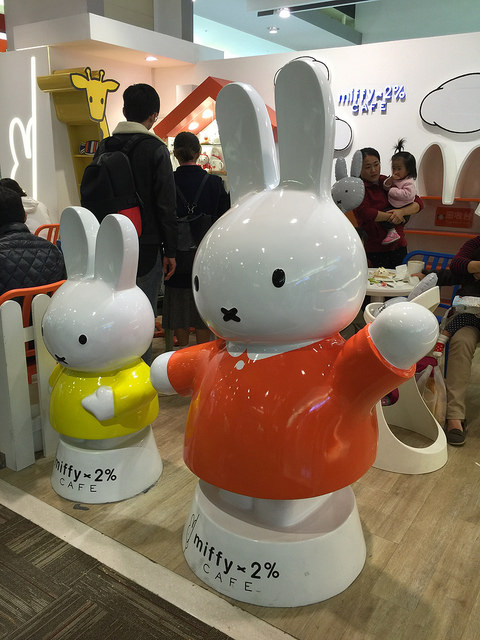 [中和環球購物中心]米飛兔主題餐廳-miffy x 2% CAFE超療癒的下午茶