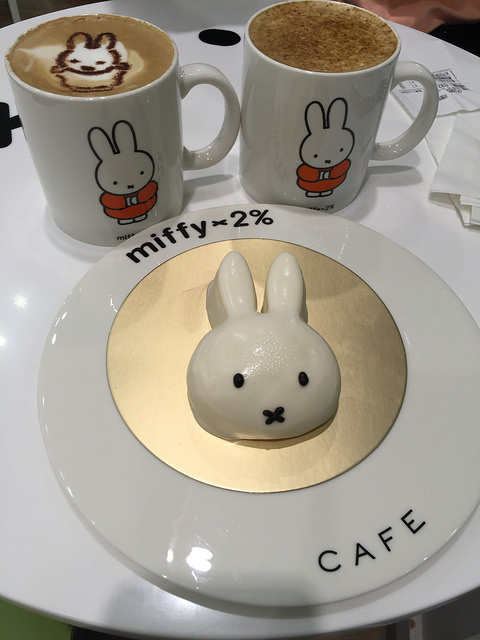 [中和環球購物中心]米飛兔主題餐廳-miffy x 2% CAFE超療癒的下午茶