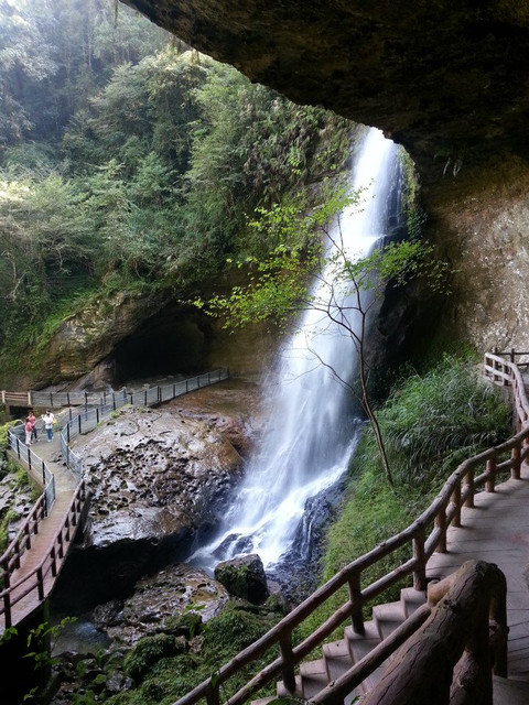 南投景點｜杉林溪森林生態渡假園區｜松瀧岩瀑布景觀篇