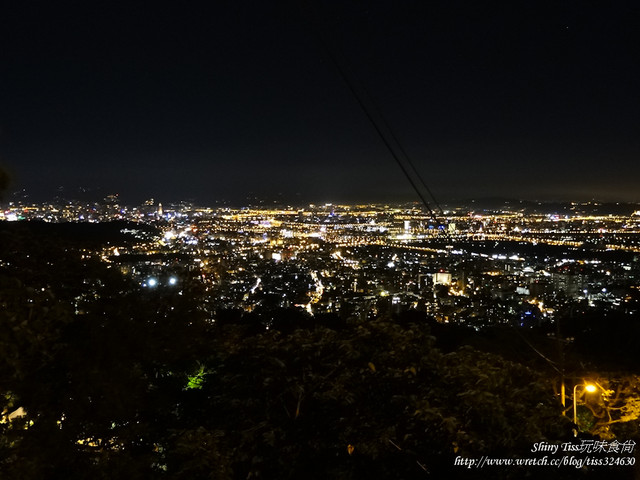 陽明山免費看夜景景點｜陽明山文化大學後山夜景｜大稻埕夜景｜