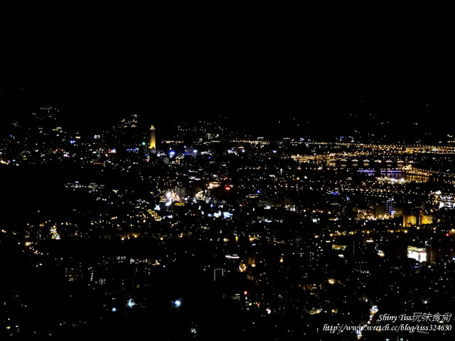 陽明山免費看夜景景點｜陽明山文化大學後山夜景｜大稻埕夜景｜