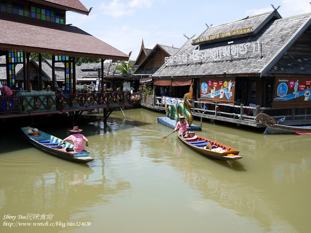 泰國景點,泰國水上市場,泰國芭達雅四方水上市場,泰國四方水上市場,四方水上四場 @TISS玩味食尚