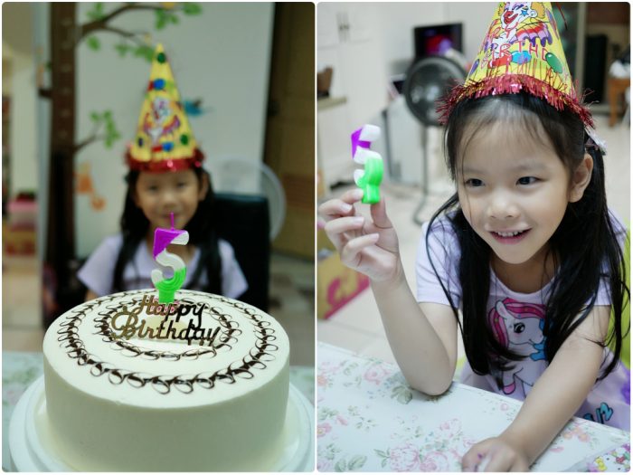[給五歲女兒的一封信]翾翾。五歲生日快樂~兒童非造型生日蛋糕推薦