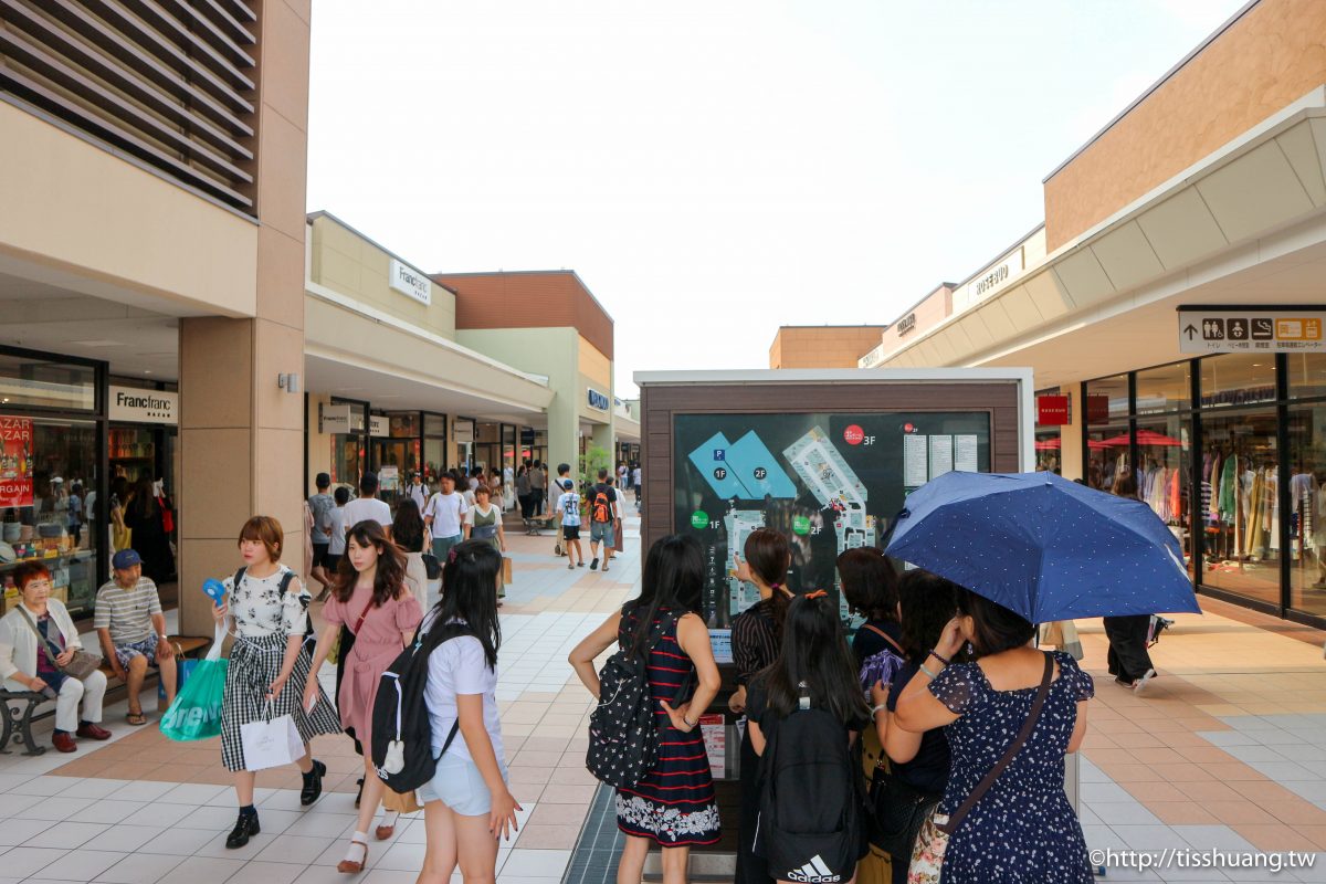 【三井OUTLET PARK滋賀龍王】距離京都最近的大型OUTLETS，必買品牌分享