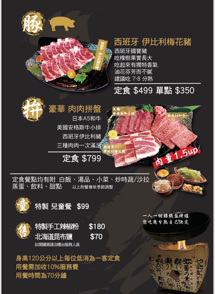 阿彤北和牛海鮮燒肉板橋江子翠店｜日本A5和牛燒肉套餐CP值超高｜google評分高達4.9分｜附菜單(已歇業)