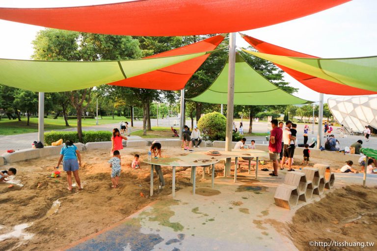 台北捷運圓山站親子景點｜圓山花博公園ｘ原民風味館｜台北市看飛機的好地方