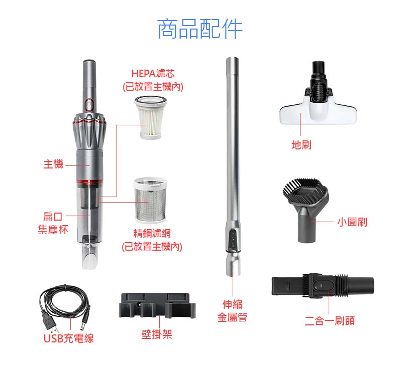 勳風日式HEPA無線吸塵器(HF-H458)開箱｜平價吸塵器推薦｜體積最小超輕量500G｜居家清潔神助手，連孩子都可以上手!