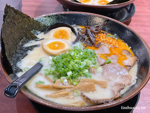 台中一中商圈美食｜佐原拉麵(辛味豚骨190)｜日本風味湯頭濃郁