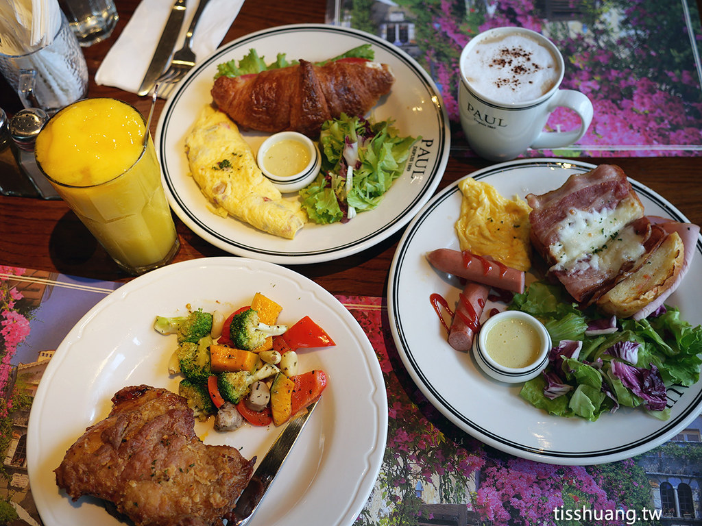 PAUL法國麵包甜點沙龍仁愛圓環店｜東區最好吃的早午餐BRUNCH｜會議餐盒推薦｜附MENU