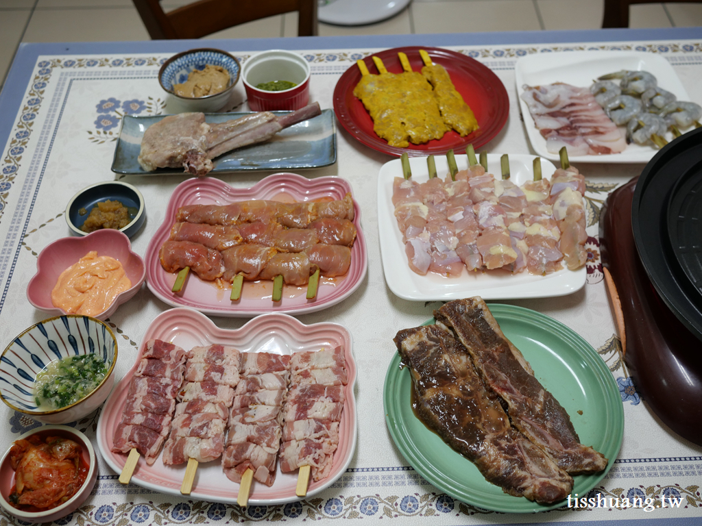 半個女主｜我備料、你下廚｜中秋烤肉團購｜烤肉食材推薦｜串串棒、好好烤