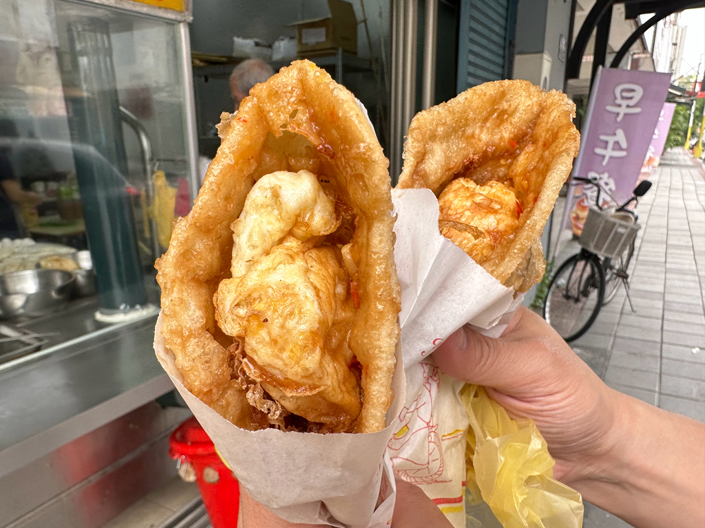 花蓮炸蛋蔥油餅,林記明禮路蔥油餅,花蓮在地美食,花蓮必吃美食,花蓮旅遊 @TISS玩味食尚