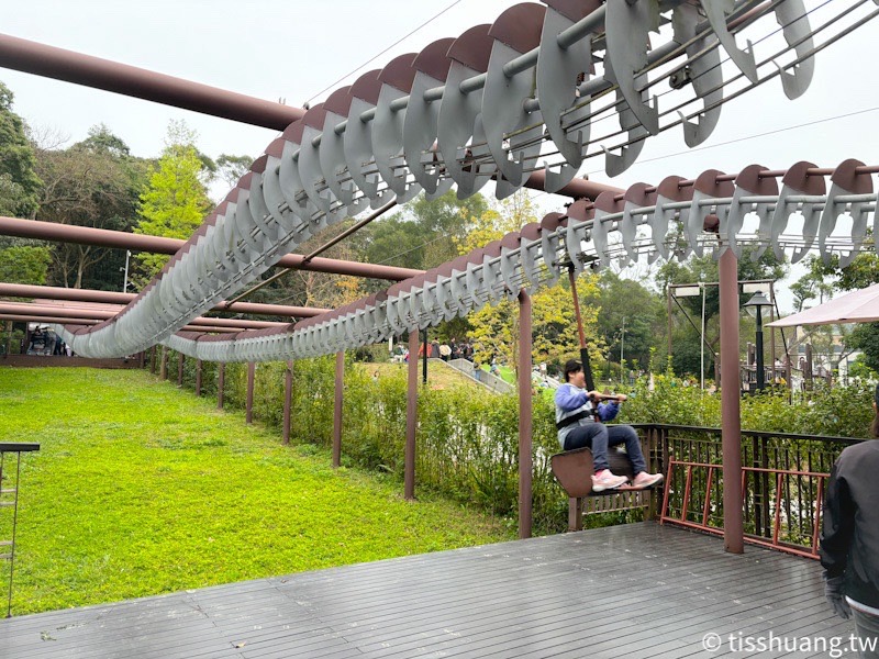 【桃園景點】大有梯田生態公園，森林挑戰區、超長溜索共融式遊戲場