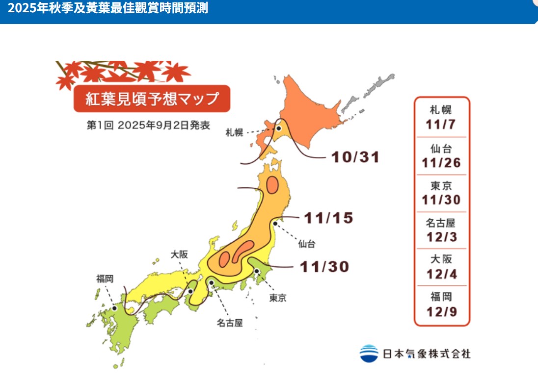 日本賞楓2025