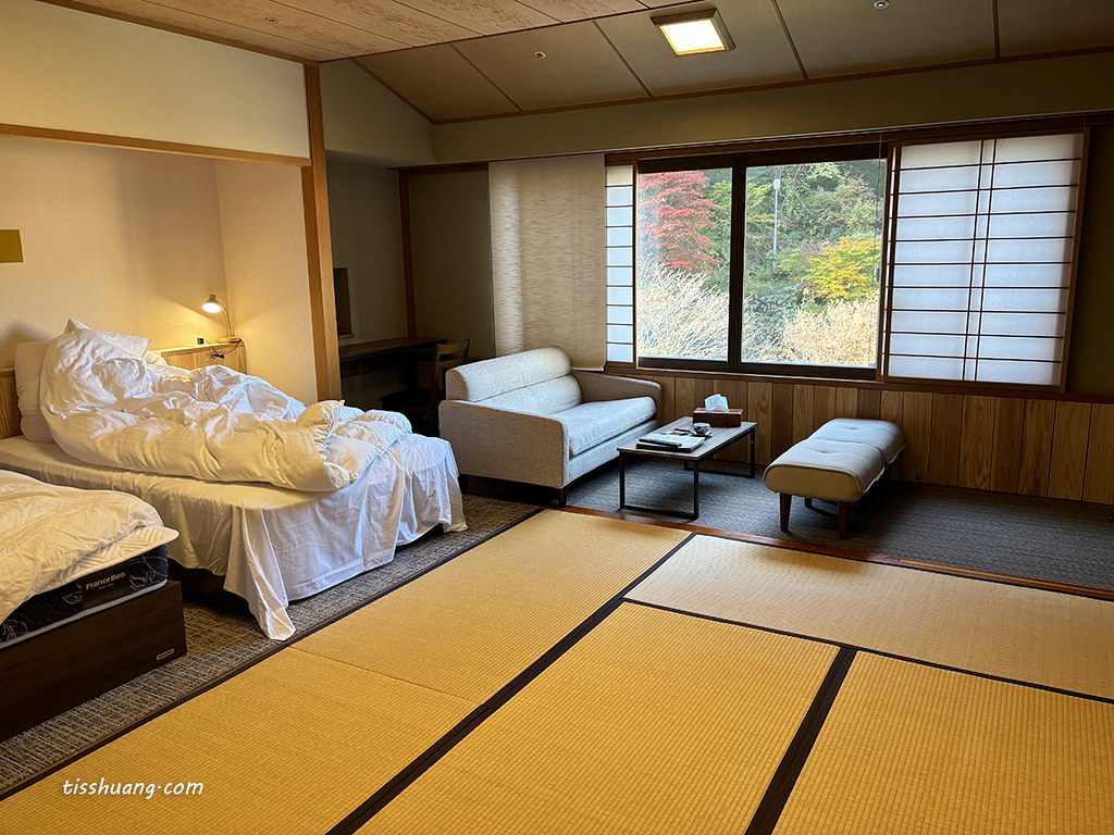 【日本東北旅遊】四季彩滿載秋田湯瀨酒店｜米代川溪谷美景、溫泉與楓葉的療癒之旅