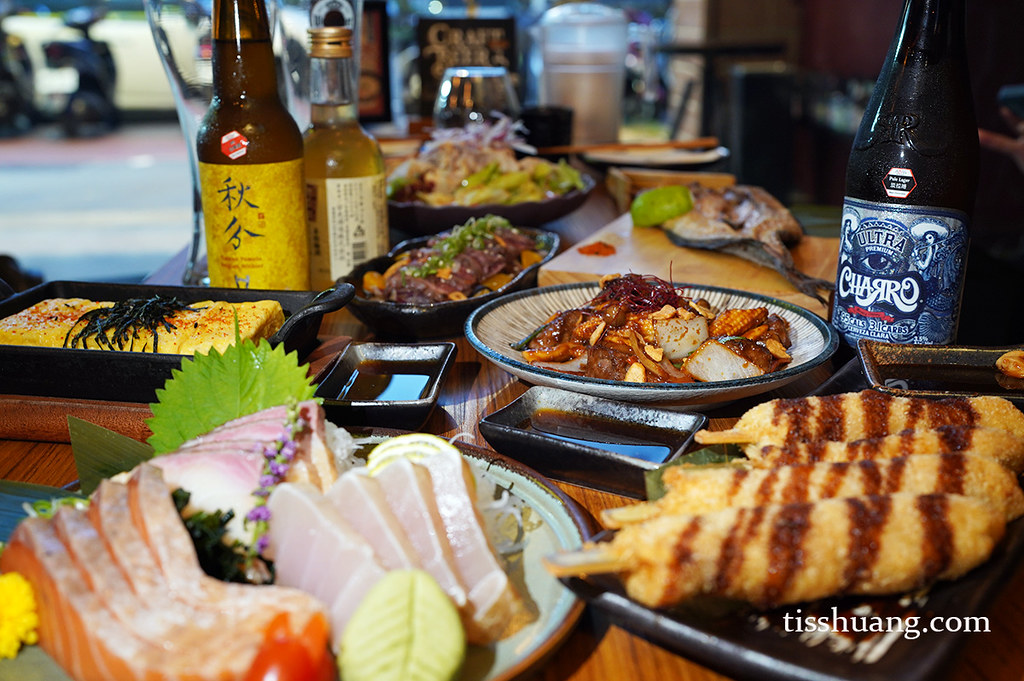 居酒屋控必收！ABV日式居酒館林口長庚店，超夯稻草燒表演秀打卡點