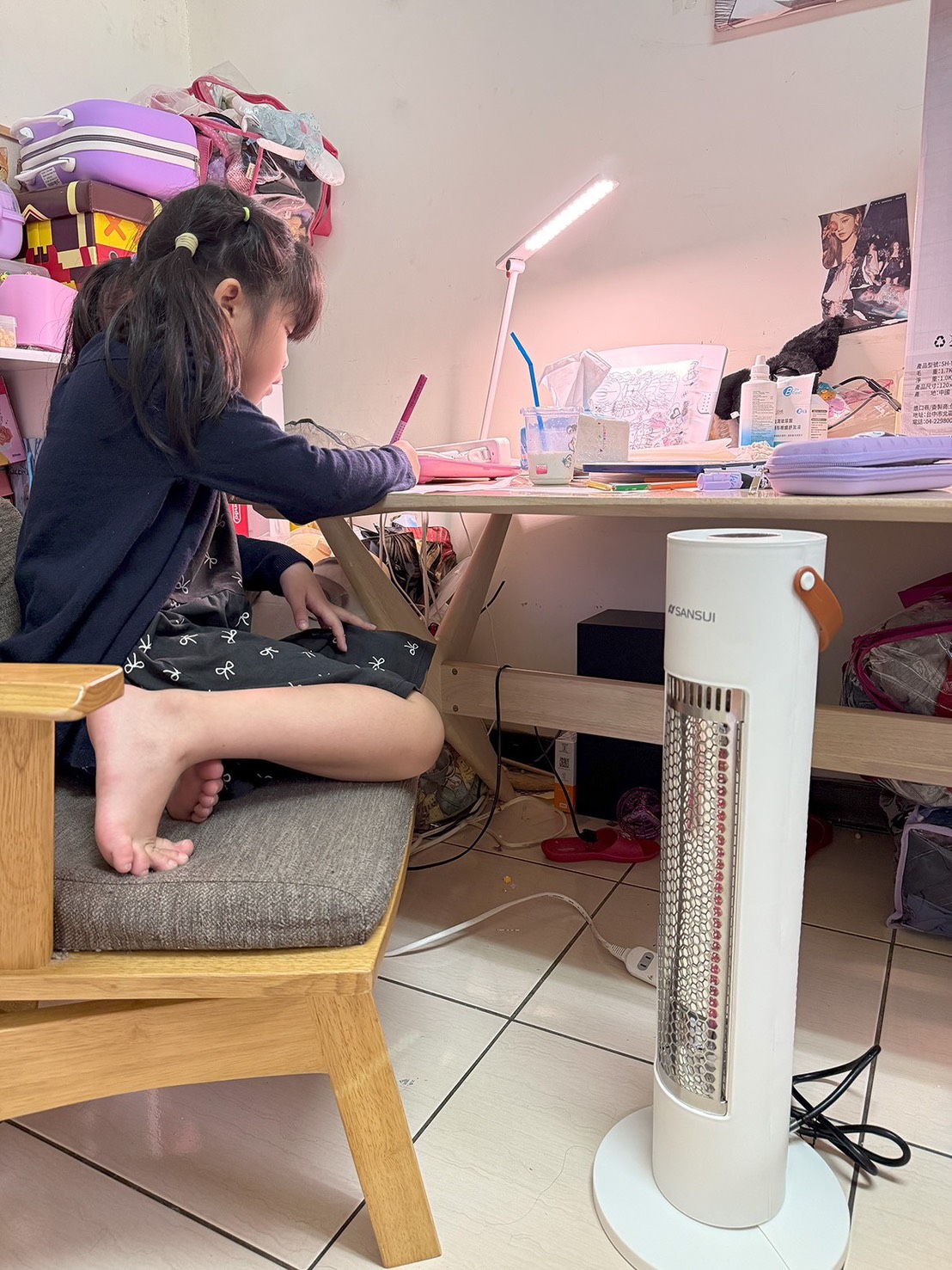 【山水吸塵器團購】SANSUI山水家電推薦，山水電暖器、語音3D循環扇開箱評價