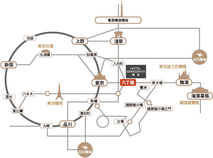 【東京飯店推薦】東京寶石飯店八丁堀站1分鐘！超大空間、高CP值住宿首選